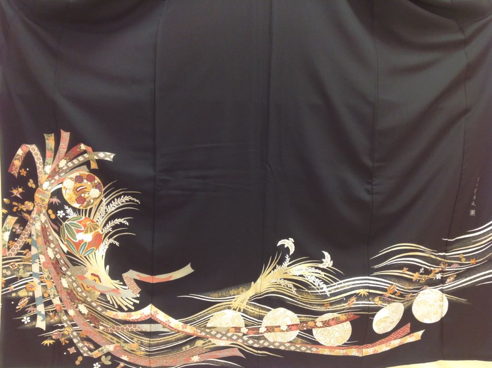 束ね熨斗に宝手鞠