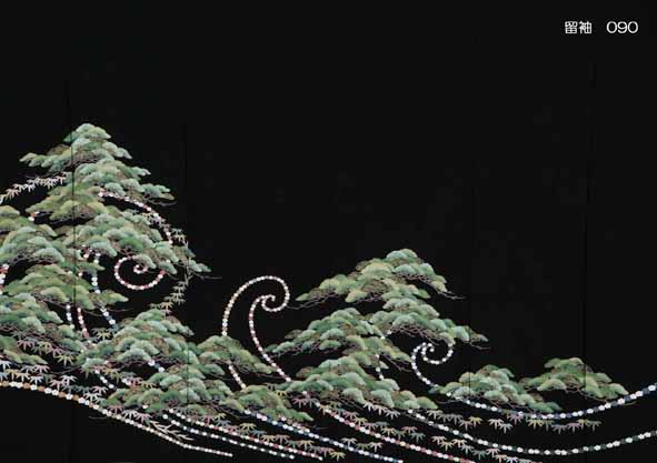 緑松に梅つなぎ