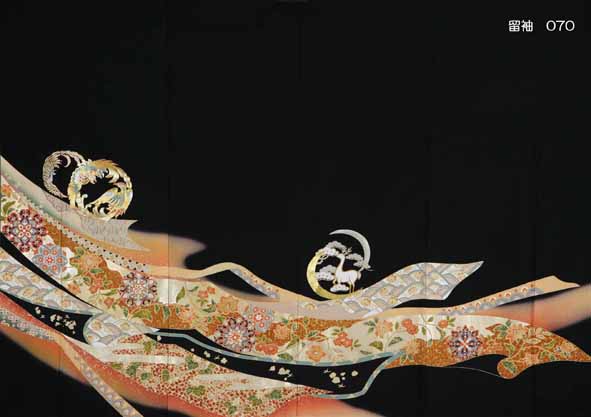 鳳凰に金箔のし